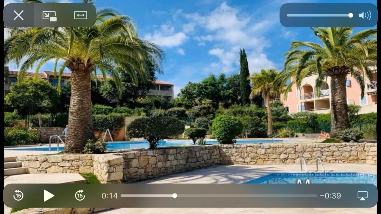 2P Terrasse Vue Piscine Et Jardin Tropical La Croix Valmer Exterior foto